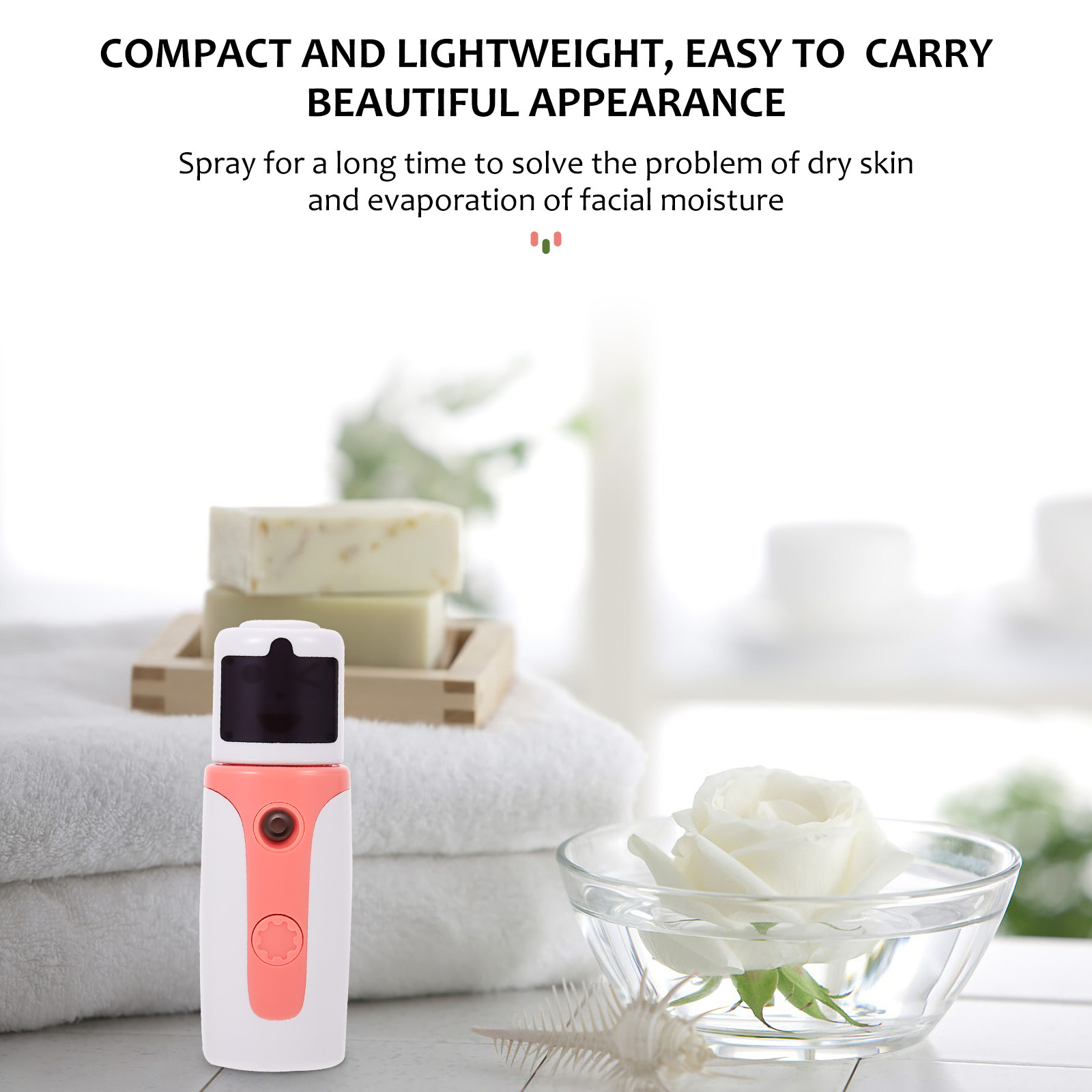 1Set Nano Facial Mist Sprayer  - Facial Steamer Nano recension och pris