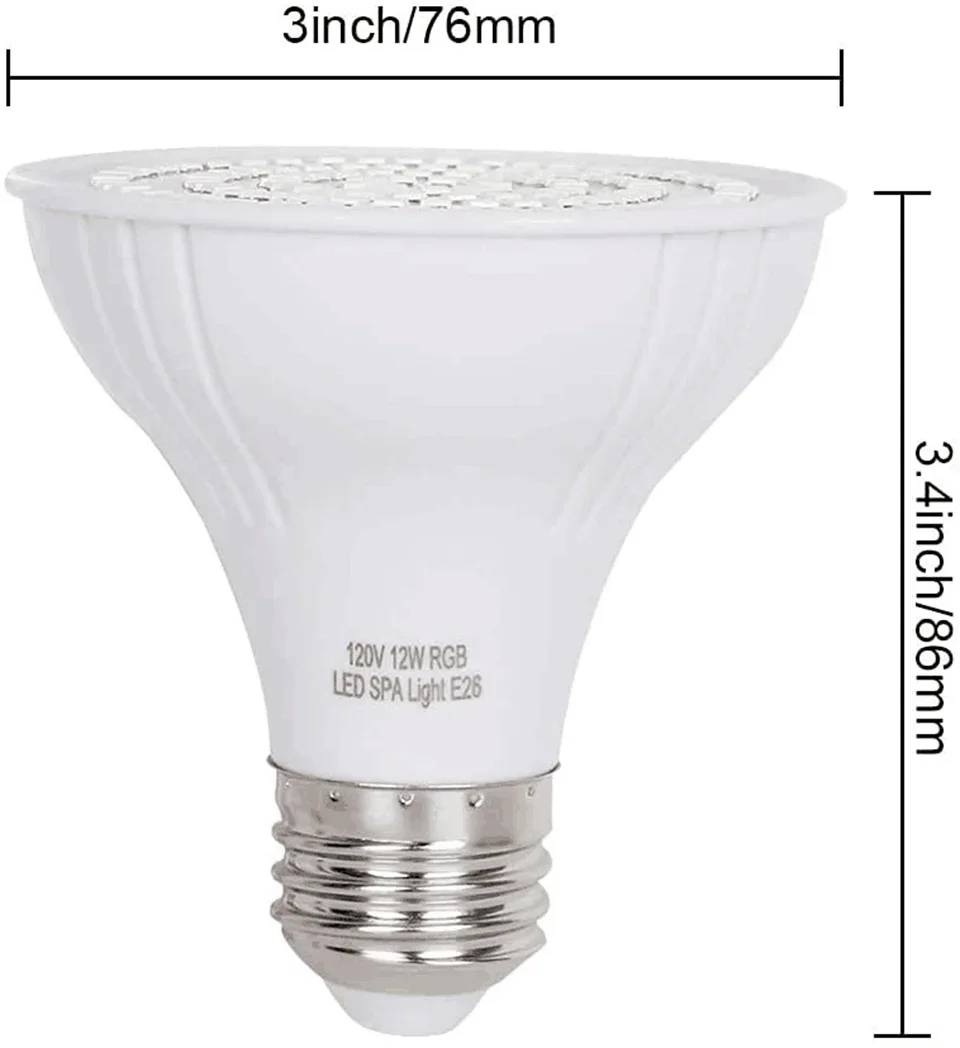 12W SPA Lamp LED Swimming Pool - Xy Spa & Wellness recension och pris