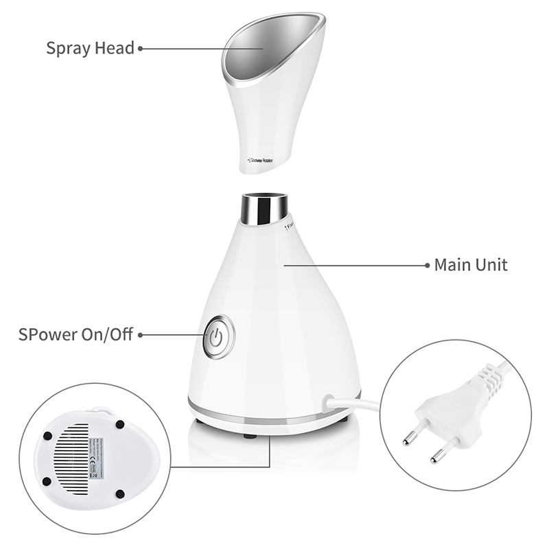 Portable Nano Ionic Hot Mist F - Facial Steamer Nano recension och pris