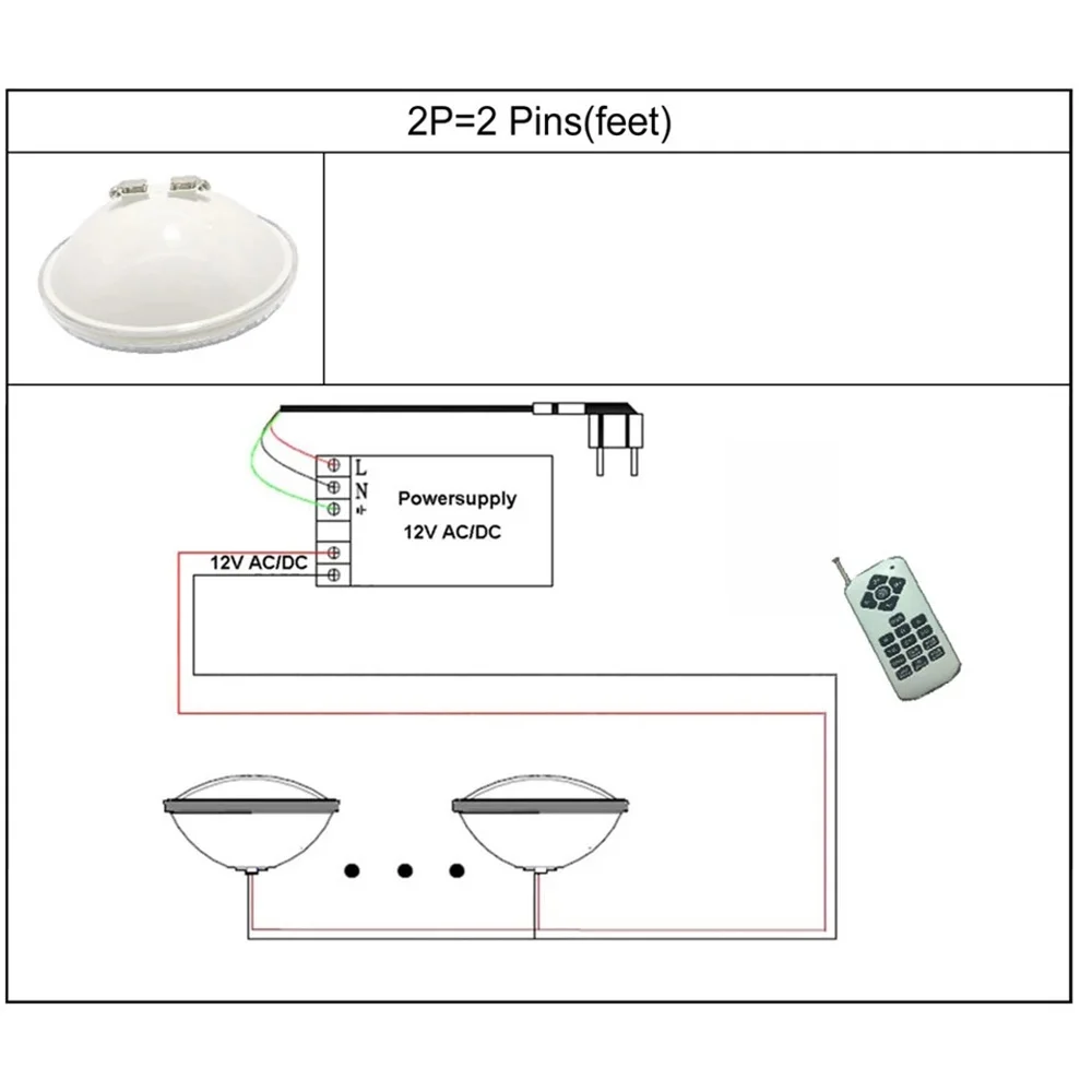 45W RGB LED Underwater Lights  - Xy Spa & Wellness recension och pris