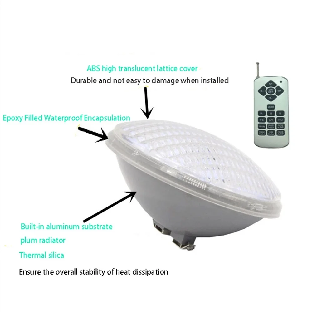 45W 18W RGB LED Underwater Lig - Xy Spa & Wellness recension och pris